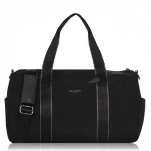Image of Ted Baker Ted Better Nylon Holdall - BLACK