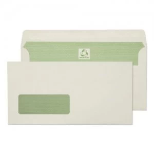 Image of Purely Environmental DL 90gsm SS Wdw Wallet Ntrl White PK500