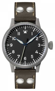 Image of Laco Mulheim An Der Ruhr| Hand Wound Leather 862092 Watch