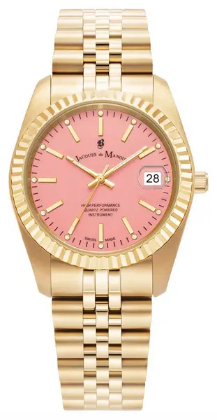 Image of Jacques Du Manoir JWL02903 Inspiration Rainbow (36mm) Pink Watch