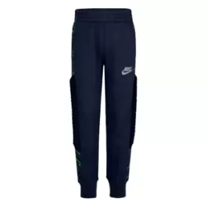 Image of Nike All Over Print Panel Joggers Infant Boys - Blue