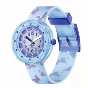 Image of Childrens Flik Flak Farfallaxus Shine Bright Watch