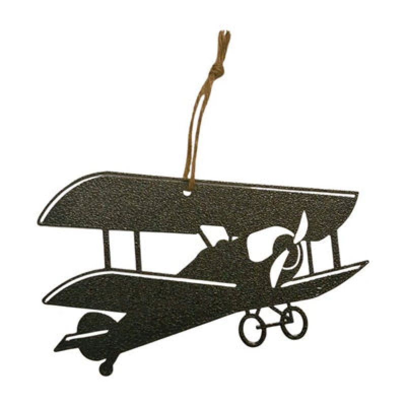 Image of Poppy Forge Hanging Tiger Moth Garden Art - W15 X H23cm - Black