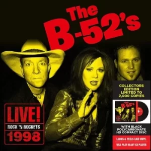 Image of Live Rock N Rockets 1998 by The B-52's CD Album