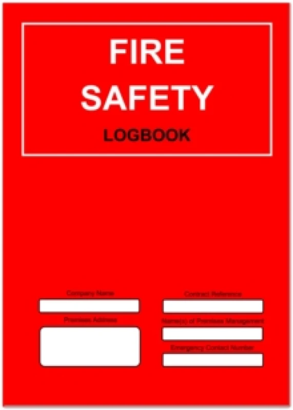Image of Fire Safety Logbook Paperback / softback