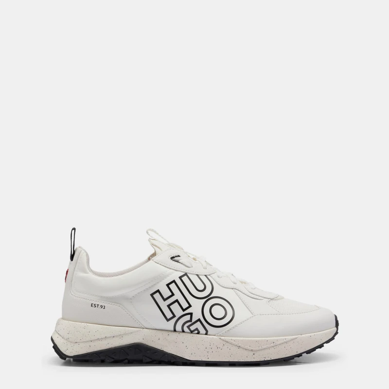 Image of Hugo Mens Kane Court Trainers White male 5 (39)