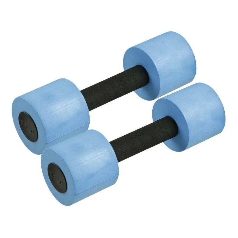 Image of Beco Beco Aqua Dumbbell - Pair Of Dumb Bells - 3 Sizes in Light Blue Size: Small Light Blue S Unisex 4013368960424