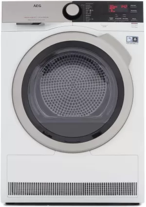 Image of AEG T7DEE845 8KG Freestanding Heat Pump Tumble Dryer