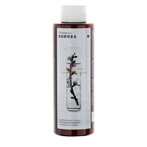 Image of Korres Shampoo Almond and Linseed for Dry/Damaged hair 250ml
