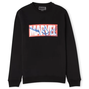 Image of Marvel Spider-Man Sweatshirt - Black - XL