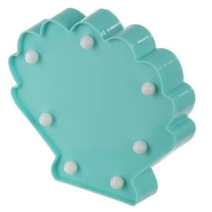 Image of White Clam Shell LED Light Decoration