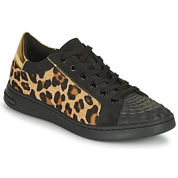 Image of Geox JAYSEN womens Shoes Trainers in Black