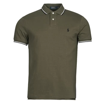 Image of Polo Ralph Lauren HOULIA mens Polo shirt in Green - Sizes EU XXL,EU S,EU M,EU L,EU XL,EU XS