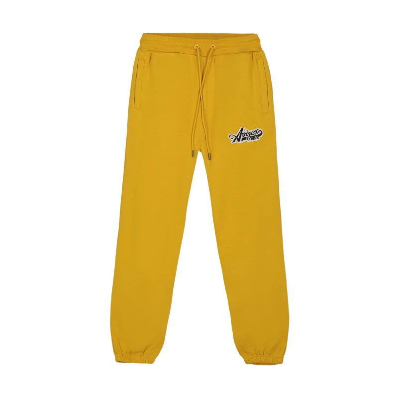 Image of Avirex Script Joggers Yellow male M