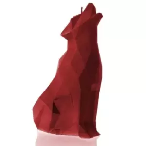 Image of Wolf Candle &ndash; Red
