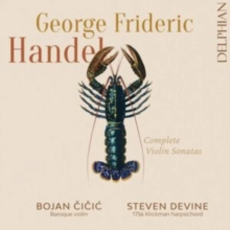 Image of George Frideric Handel: Complete Violin Sonatas CD / Album (Jewel Case)