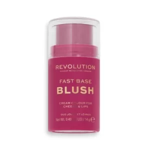 Image of Makeup Revolution Fast Base Blush Stick Raspberry