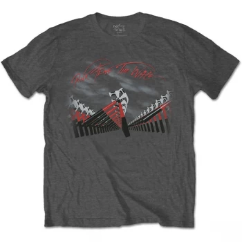Image of Pink Floyd - The Wall Marching Hammers Unisex Small T-Shirt - Grey