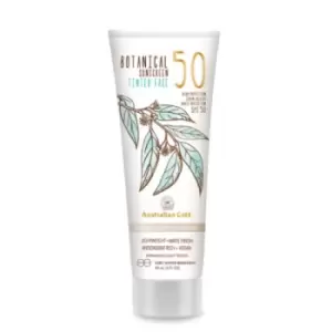 Image of Australian Gold Botanical Sunscreen Tinted Face Lotion SPF50 Fair-Light