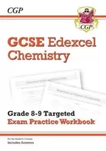 Image of GCSE Chemistry Edexcel Grade 8-9 Targeted Exam Practice Workbook (includes Answers)