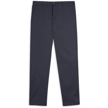 Image of Ted Baker Juliien Plain Brushed Trousers - NAVY