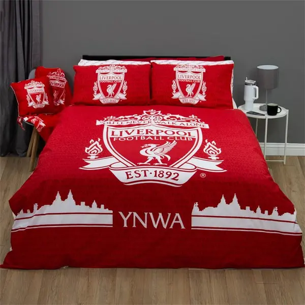Image of Liverpool FC LIVERPOOL TONE DOUBLE DUVET COVER Duvets double Multi 39975999030