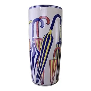Image of Umbrella Stand, Striped Umbrellas Design