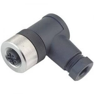 Image of Binder 99 0536 24 05 Series 713 Sensor Actuator Plug Connector M12 Screw Closure Angled