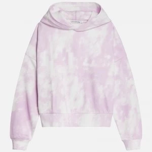 Image of Calvin Klein Jeans Girl's Cloud Aop Relaxed Hoodie - Digital Cloud - 14 Years