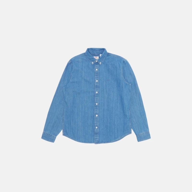 Image of Levis Levis Levis Authentic Button Down Woodrow - Blue S Male