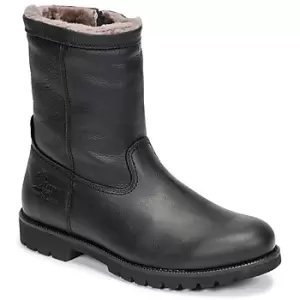 Image of Panama Jack FEDRO mens Mid Boots in Black,7,8,8.5,9.5,10.5,11,12
