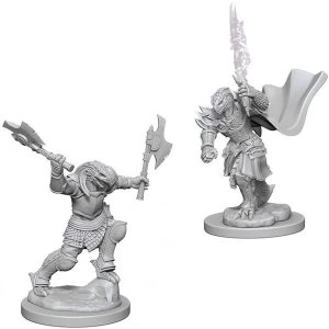 Image of D&D Nolzur's Marvelous Unpainted Miniatures (W4) Dragonborn Female Fighter