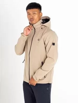 Image of Regatta Dare 2b Switch Out Waterproof Hooded Jacket, Fawn Size M Men