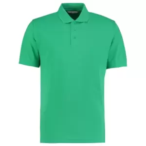 Image of Kustom Kit Mens Klassic Superwash Short Sleeve Polo Shirt (M) (Kelly Green)