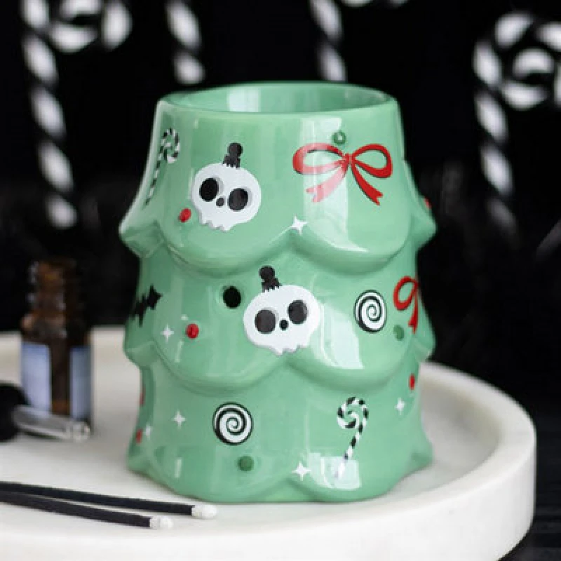 Image of Something Different Creepy Christmas Tree Oil Burner And Wax Warmer