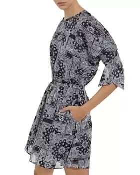 Image of The Kooples Bandana Print Dress