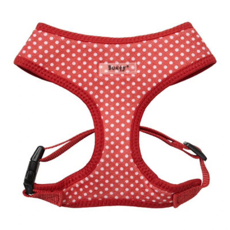 Image of Bunty No Pull Dog Harness - Soft, Breathable, Durable And Adjustable, Lightweight Anti Pull Dog Harness - Polka Dot, Small