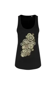 Image of Steampunk Cogwheels Floaty Tank