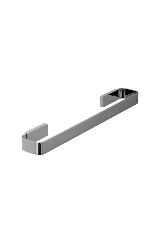 Image of Cosmic Wall 'Towel Rail' w/ Stainless Steel Chrome Finish 40cm Grey