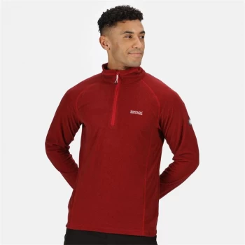 Image of Regatta Montes Half Zip Fleece - ChineseR/Blk