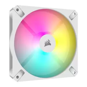 Image of Corsair AR120 RGB White Single 120mm PWM Fan