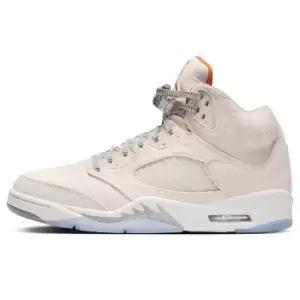 Image of jordan AIR JORDAN 5 RETRO SE CRAFT, LT OREWOOD BRN/SAFETY Orange-FLAT PEWTER