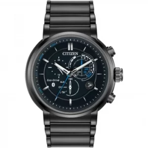 Image of Mens Citizen Bluetooth Proximity Hybrid Smartwatch Alarm Watch