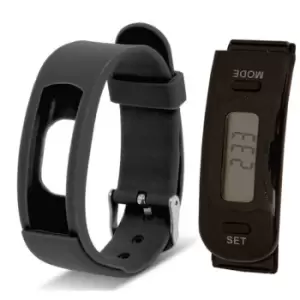 Image of Aquarius Kids Aq111 Pedometer Calorie & Fitnesstracker Replacement Strap Black