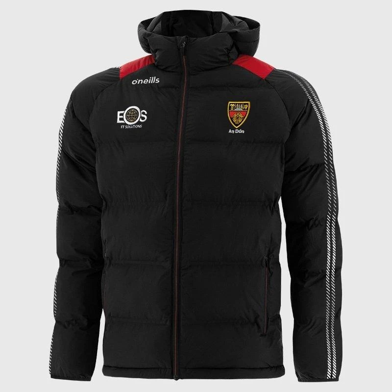 Image of ONeills Mens Down Dynamo Long Sleeve Performance Training Jacket Blk/Red/White male L