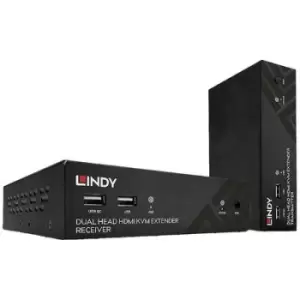 Image of LINDY 39374 KVM extender HDMI 1920 x 1080 Pixel