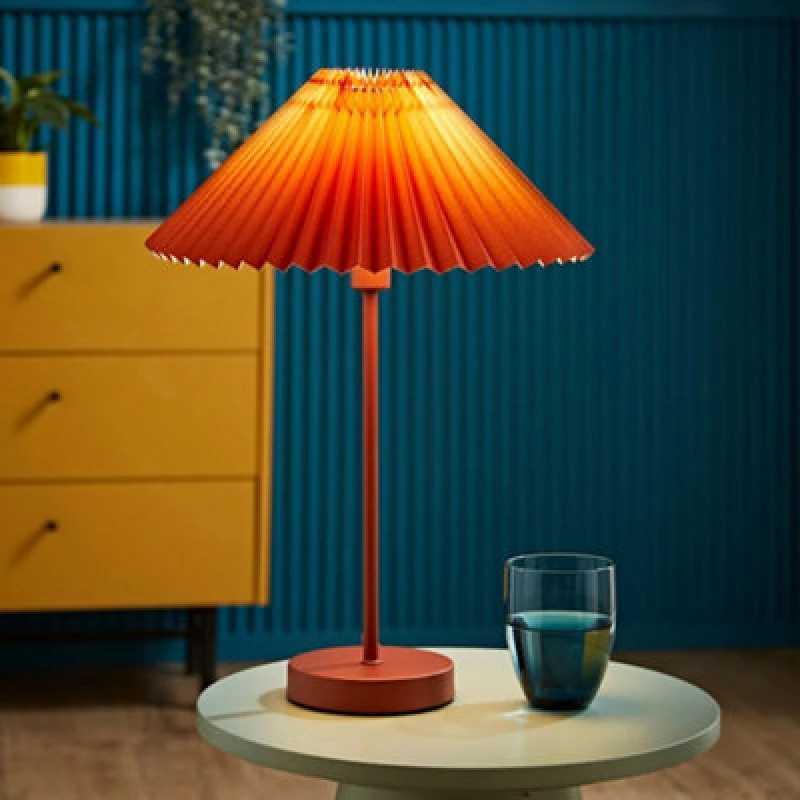 Image of Akira Pleated Shade Table Lamp