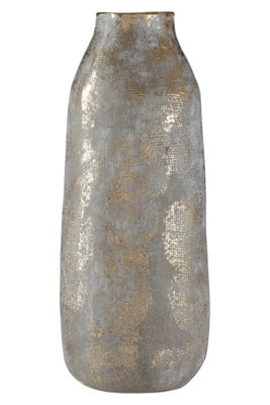 Image of Premier Housewares Orvena Ceramic Vase Grey