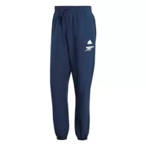 Image of 2023-2024 Arsenal Lifestyle Woven Pants (Navy)