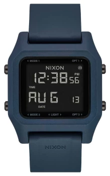 Image of Nixon Staple Dark Slate Digital Slate coloured Watch
